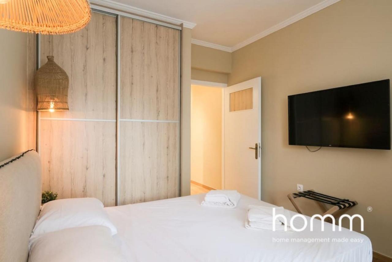 Athens Riviera Homm Flat 4 Min Walk From Beach, Thiseos Str Atenas Exterior foto