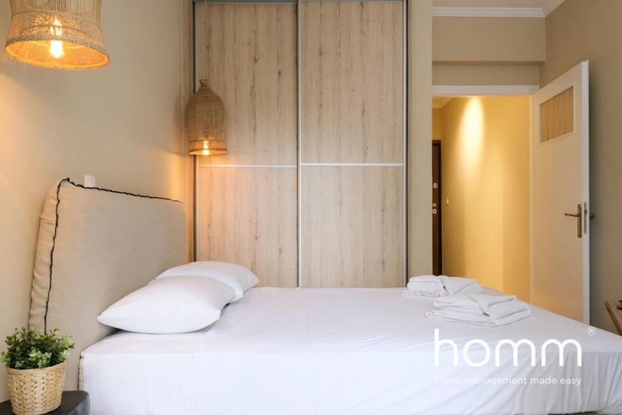 Athens Riviera Homm Flat 4 Min Walk From Beach, Thiseos Str Atenas Exterior foto